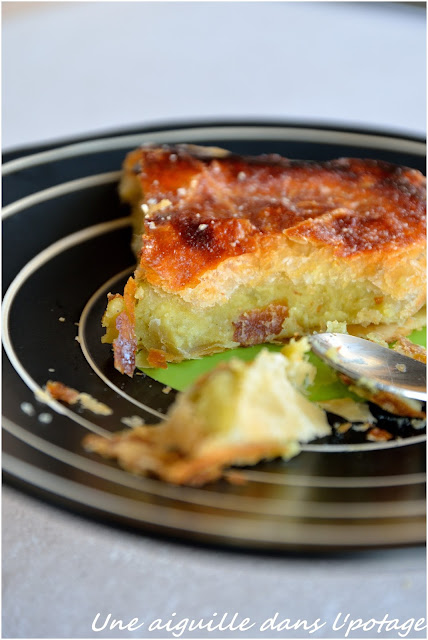 Galette des Rois, fausse frangipane saveur pistache sans beurre