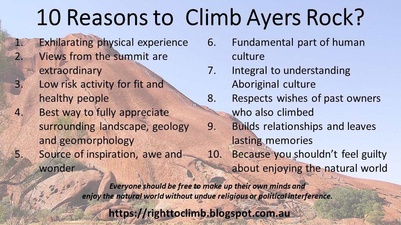 10 Reasons to climb Ayers Rock Uluru