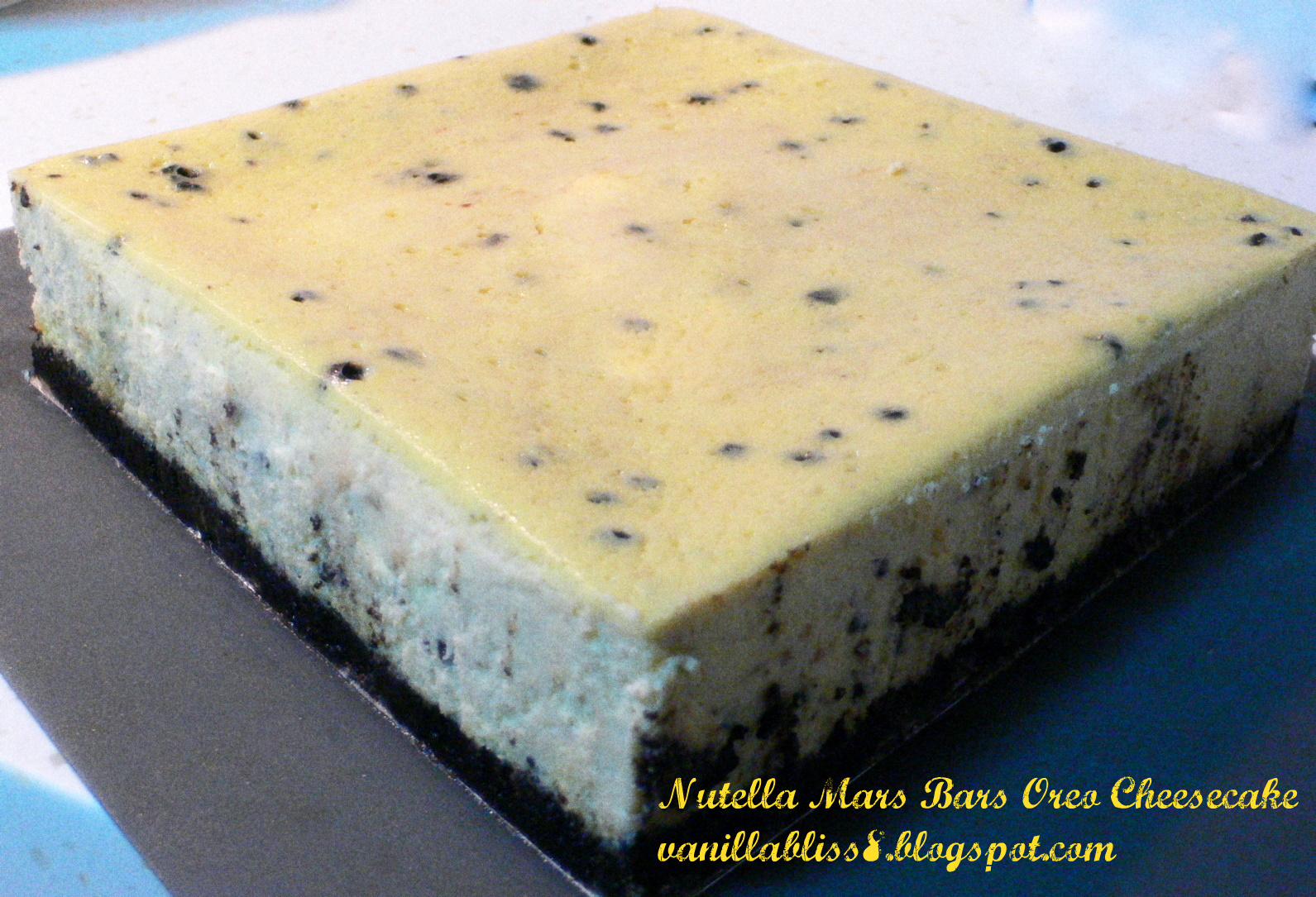 Vanilla Bliss Nutella Mars Bars Oreo Cheesecake