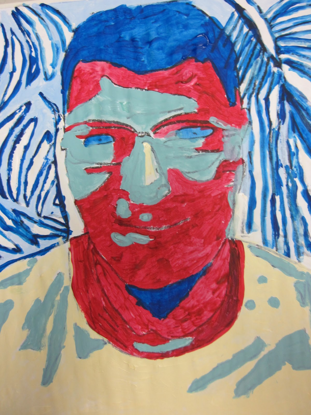 Mrs Highsmith Loves Art: Abstract Self-Portraits