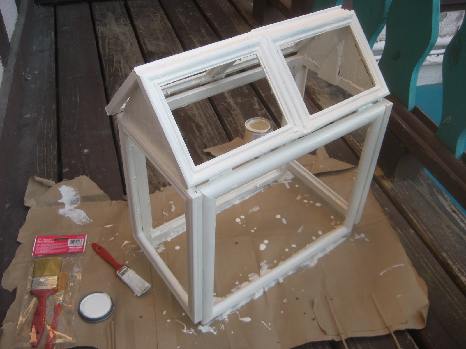 Chuck Does Art DIY Picture Frame Terrarium