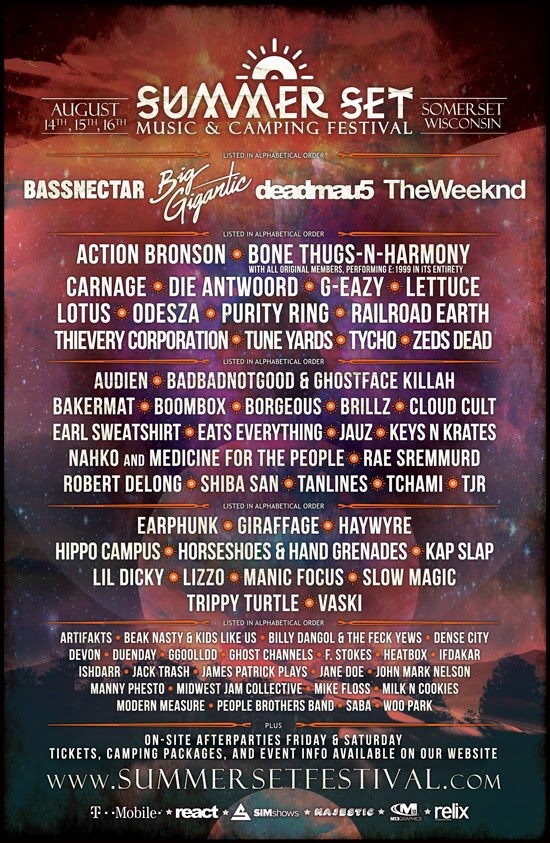 Summer Set Music Festival LineUps Announced IKONIC SOUND