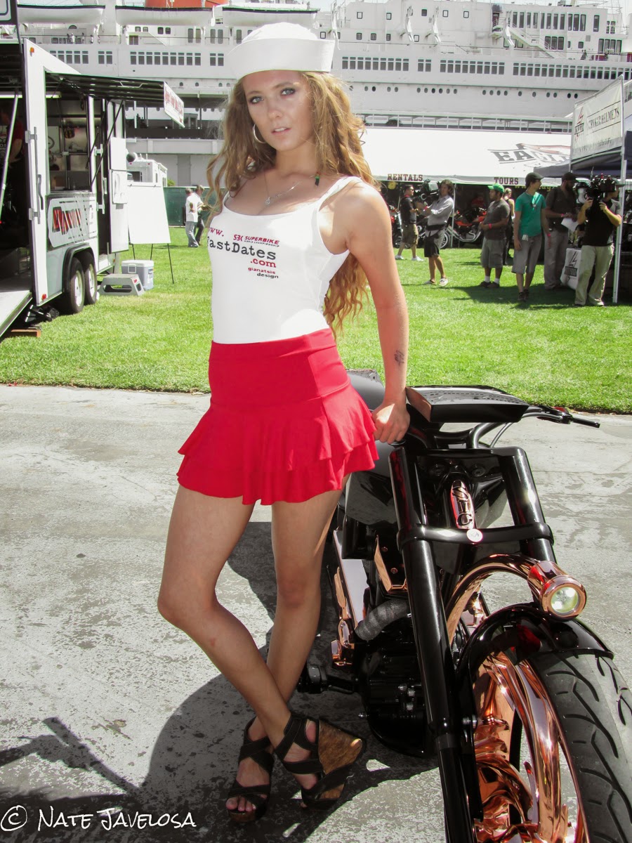 Nate Javelosa LA Calendar Motorcycle Show Long Beach 2013 Press Release