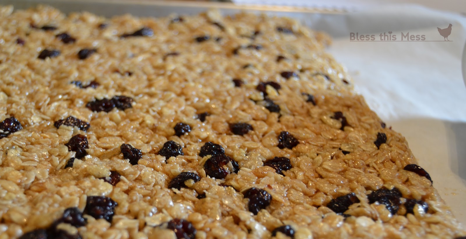 white chocolate granola bars Bless This Mess