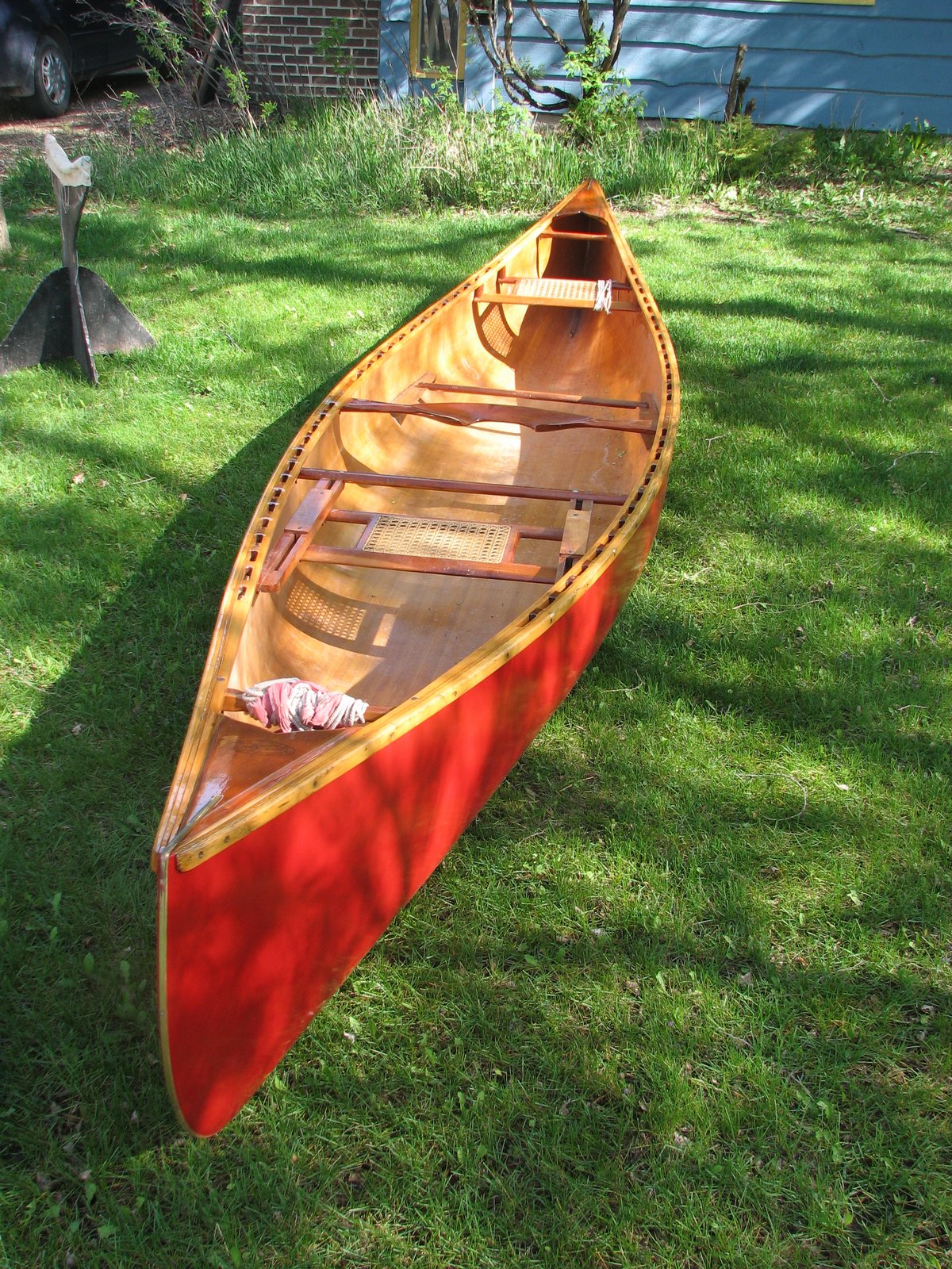 Refinishing wood canoe paddles berekbek