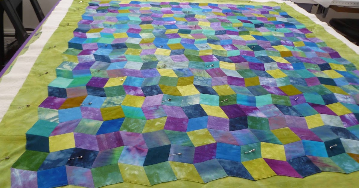 sew sew art EPP finished