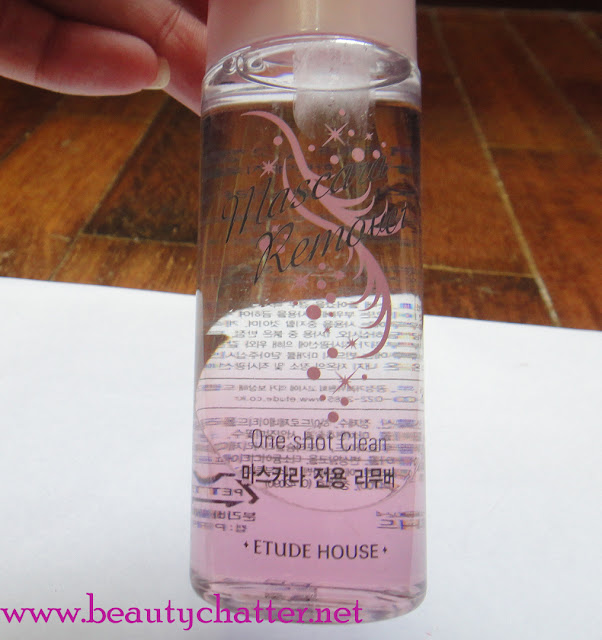 BEAUTY CHATTER Etude House Mascara Remover (One Shot Clean) [REVIEW]