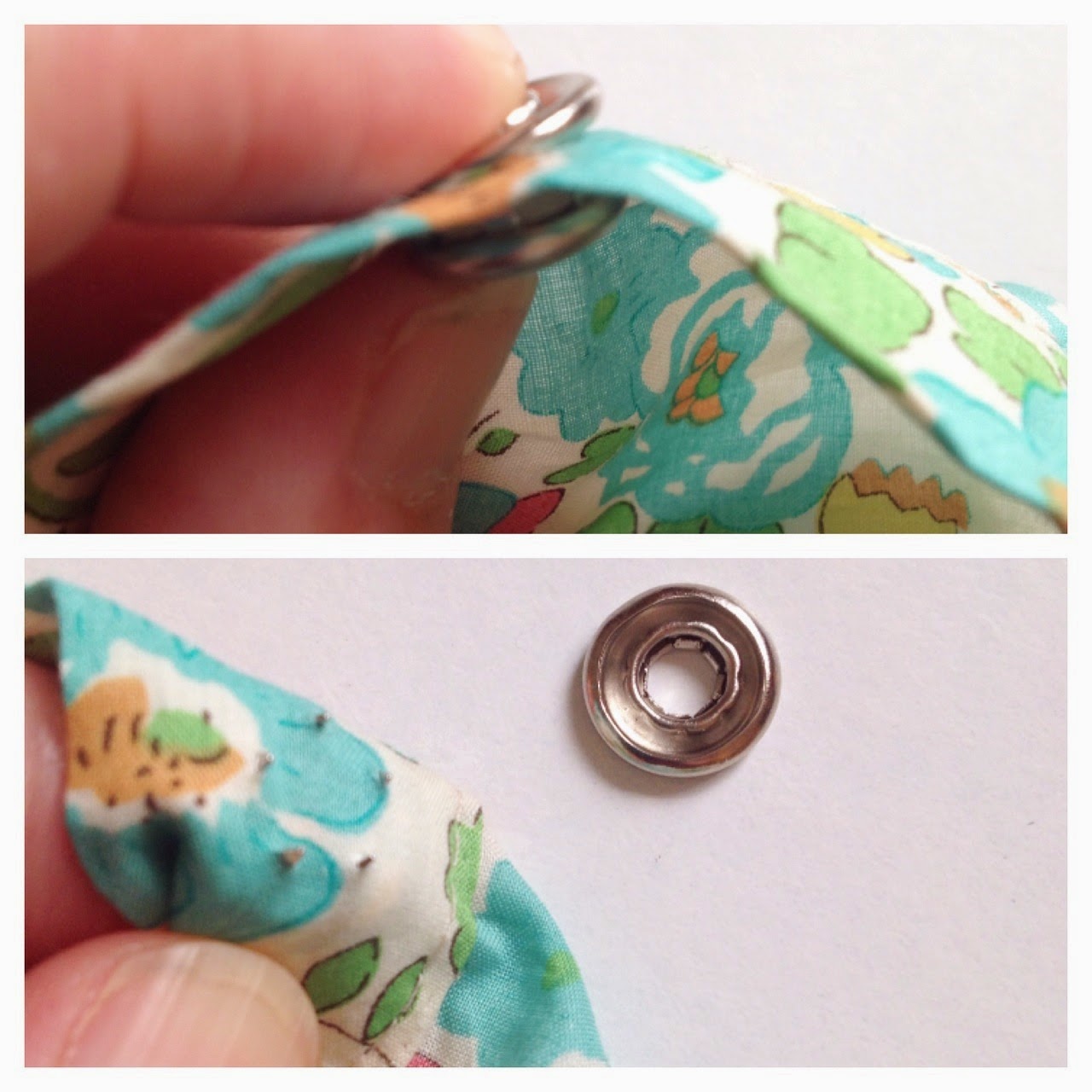 verykerryberry Tutorial Adding Snaps/Poppers using Prym Pliers