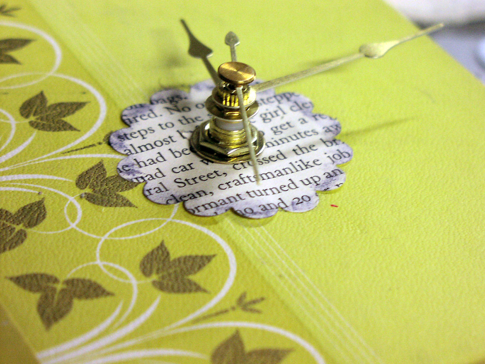 Book Clock {Tutorial} Shealynn's Faerie Shoppe