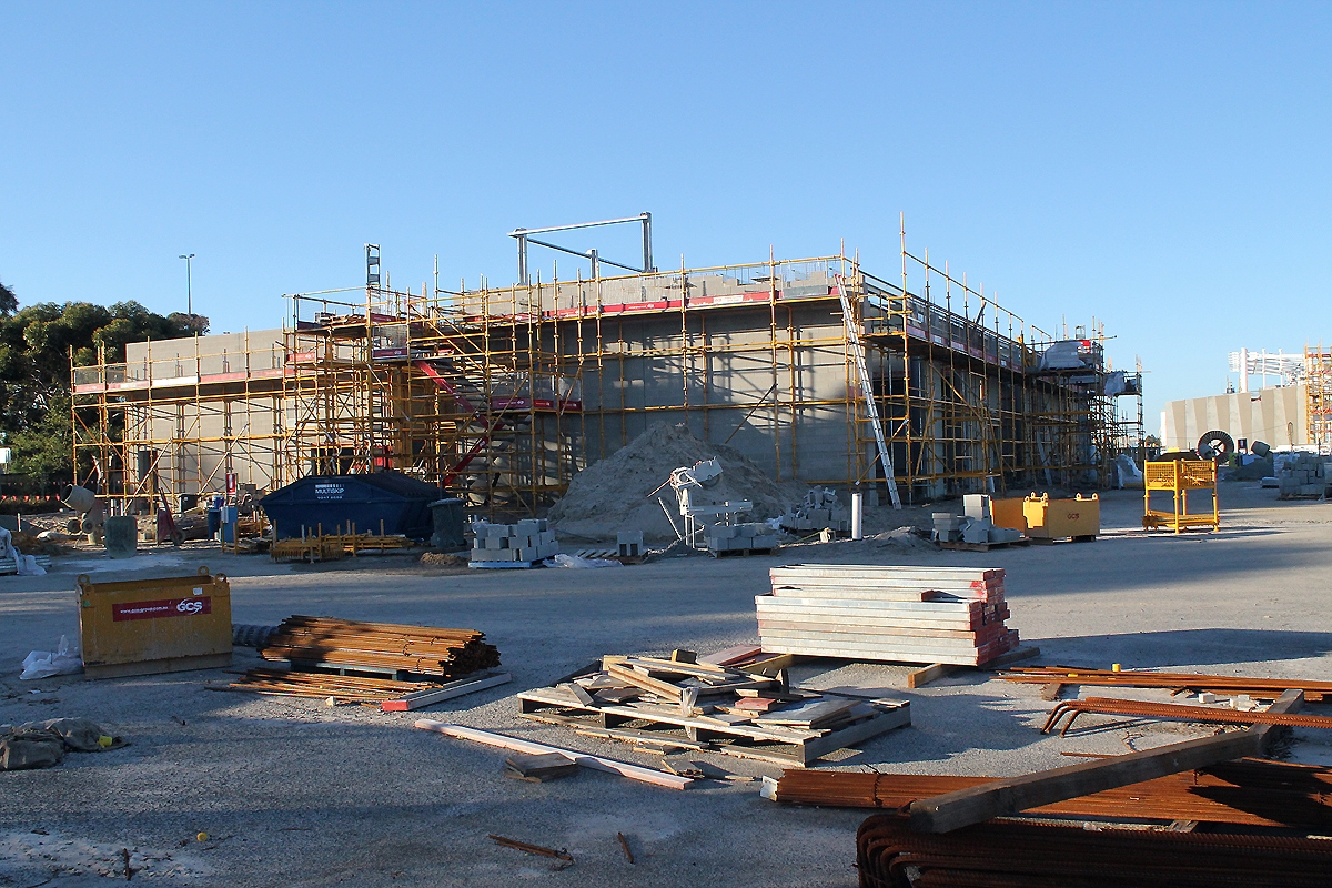 Perth Airport Spotter's Blog Earlier Terminal WA construction works