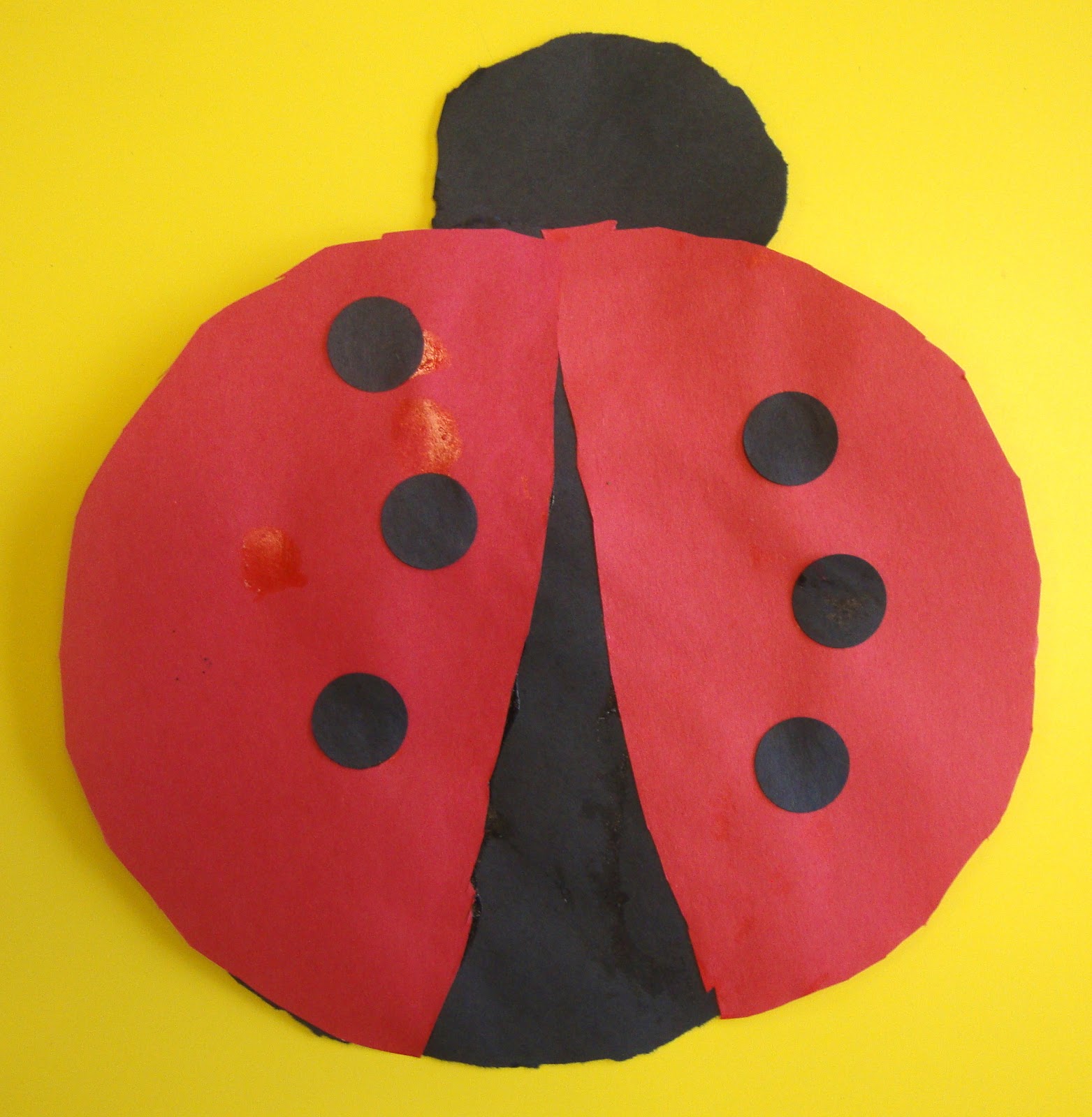 Art. Paper. Scissors. Glue! Lil' Ladybugs