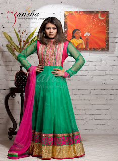 Mansha Spring-Summer Women's Dresses Collection 2013