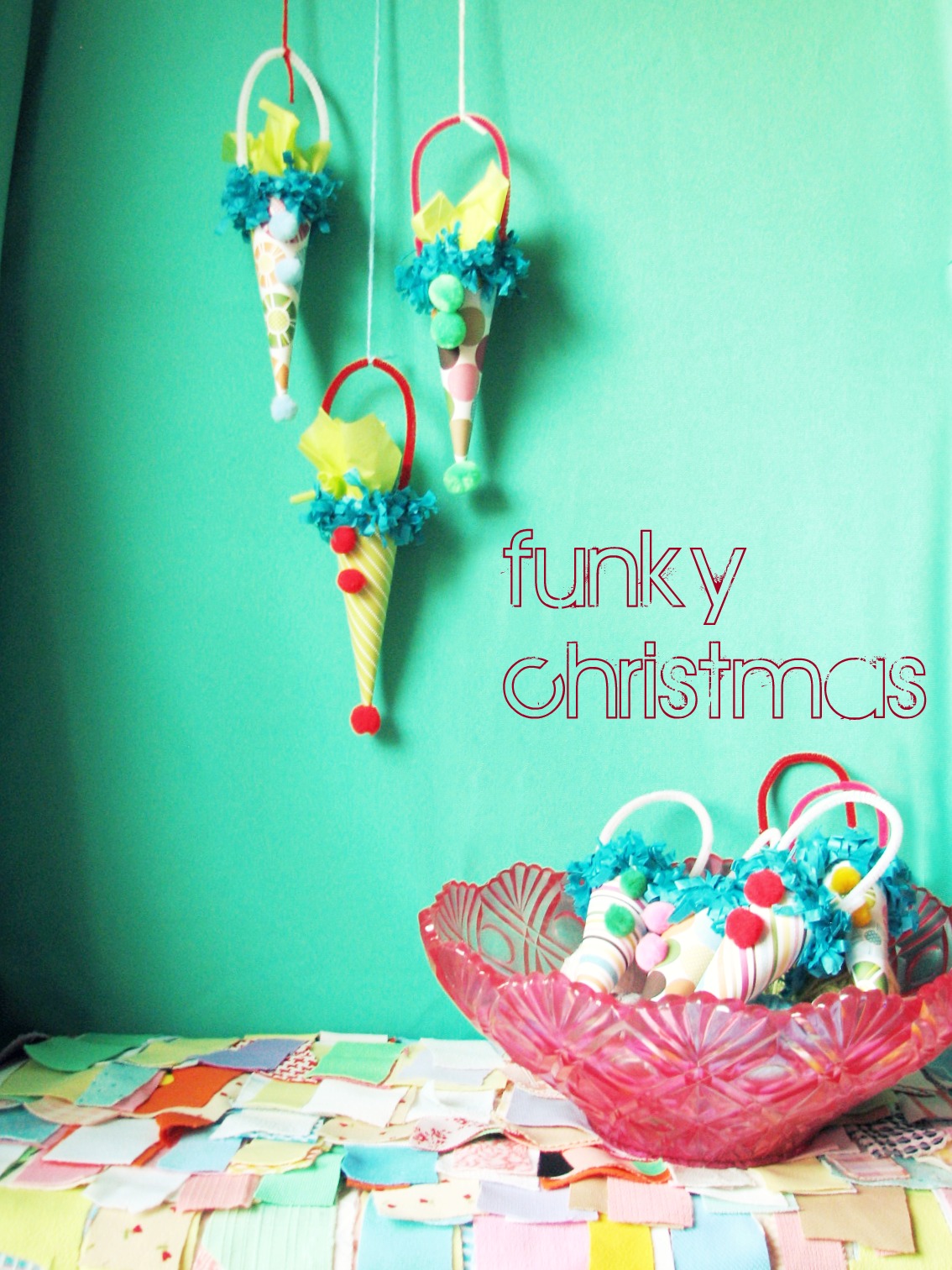 Diy christmas craft round up- part 2 Trisha Brink Design: More Funky Christmas Crafts…