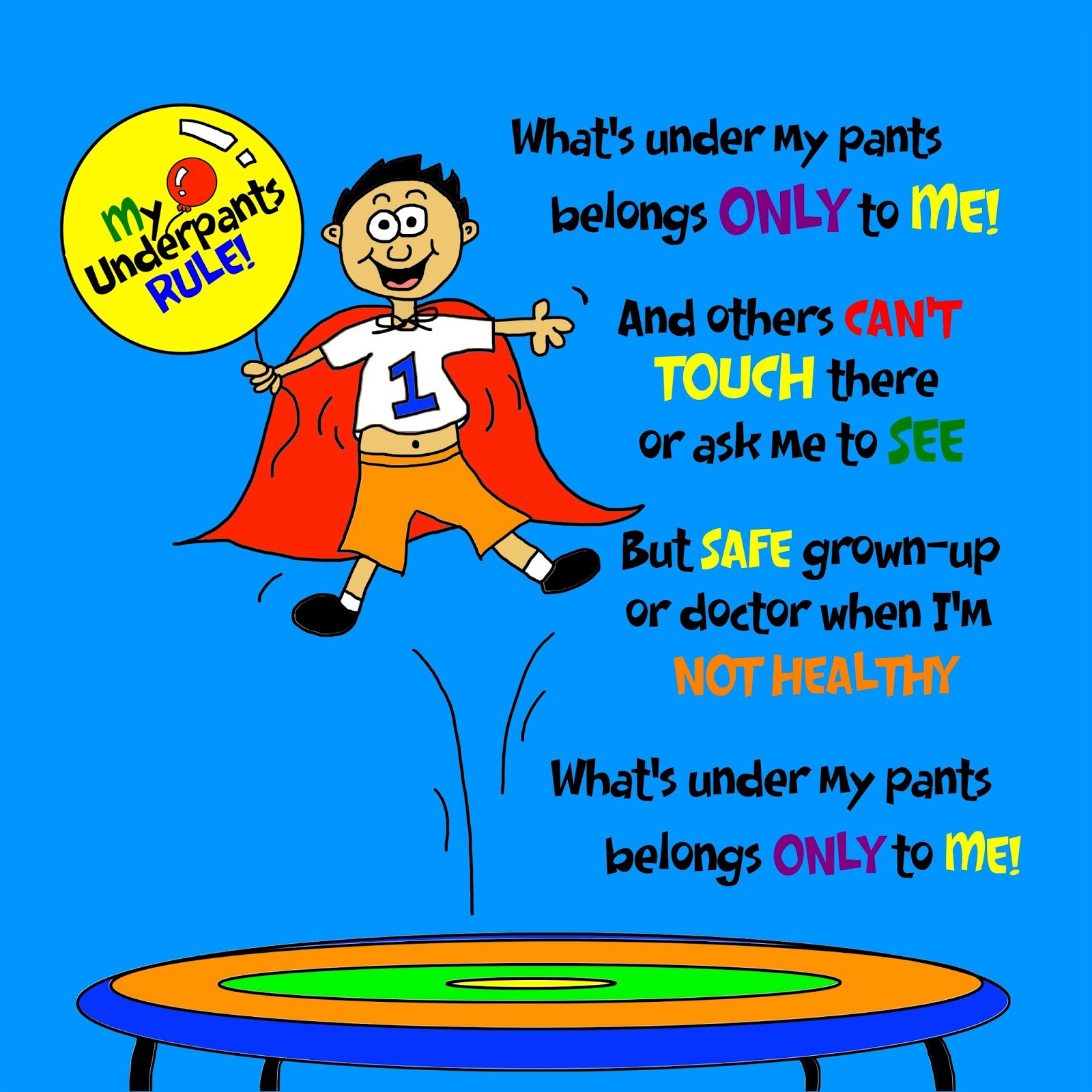 Protect Your Child with My Underpants RULE MomLovePassion