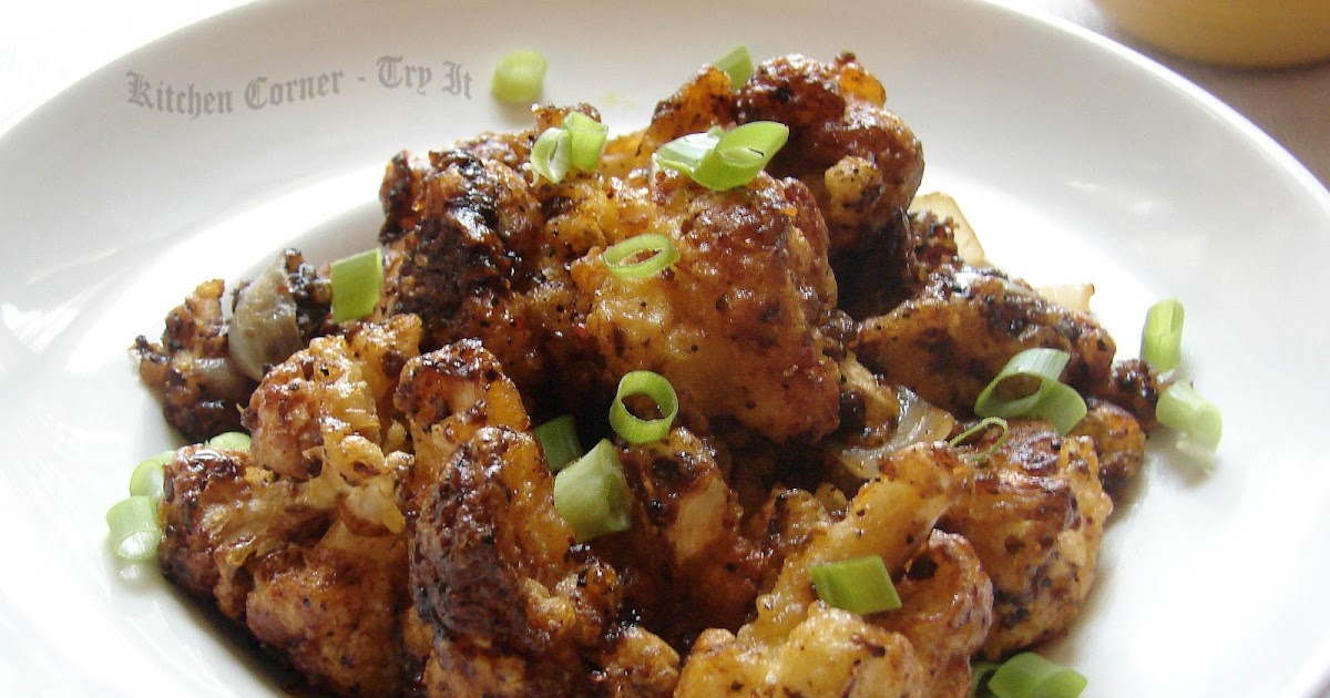 Cauliflower Pepper Fry