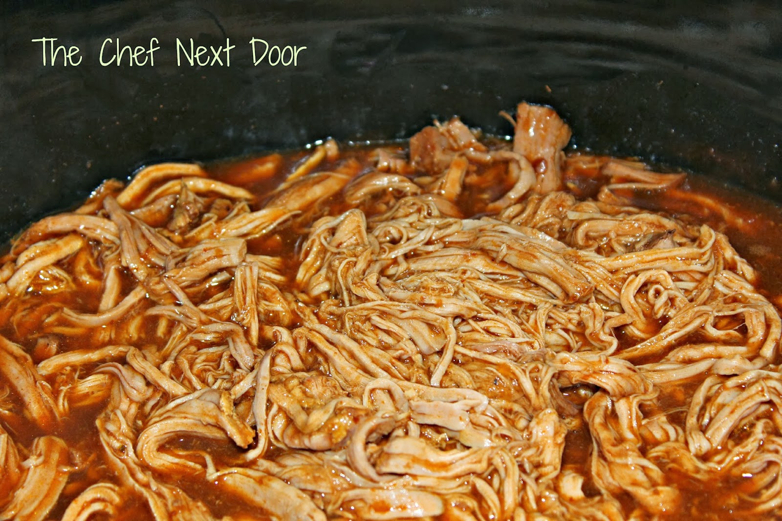 Slow Cooker Shredded Pork Taco Bowls {Meat Month}