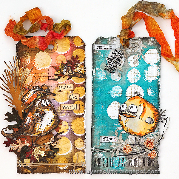Layers of ink - Distress Resist Video Tutorial by Anna-Karin