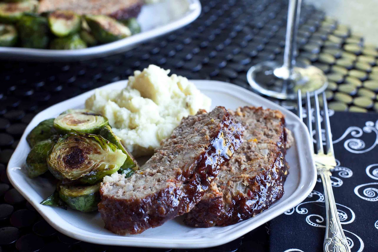 FOODjimoto Meatloaf with Barbecue Sauce