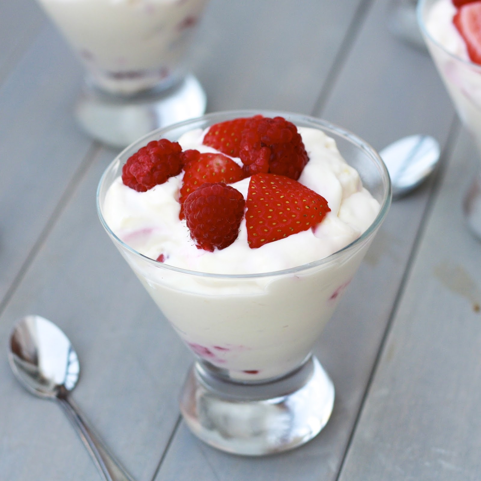 lemon berry parfait