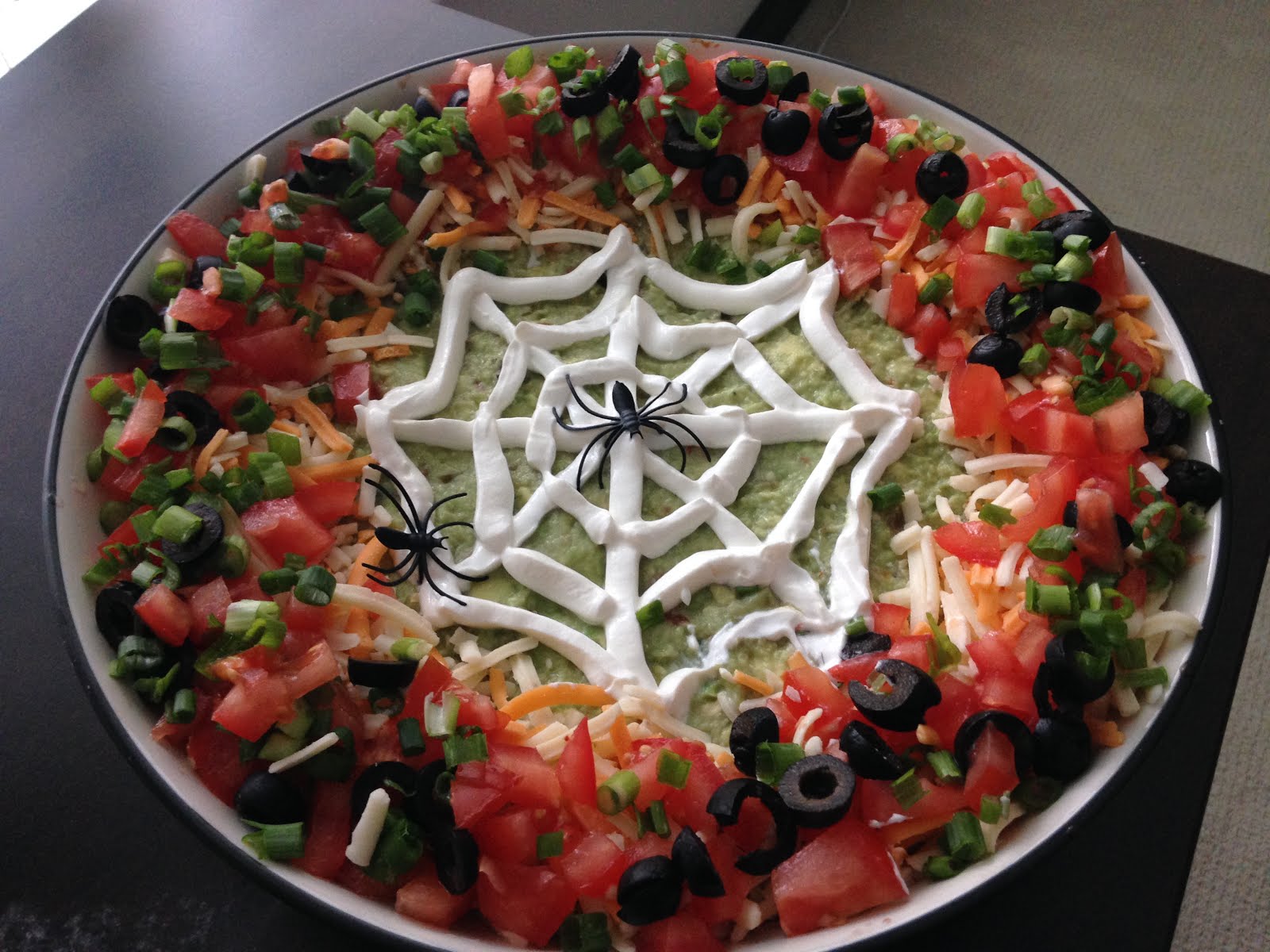Playing With My Food! Halloween 7Layer Dip