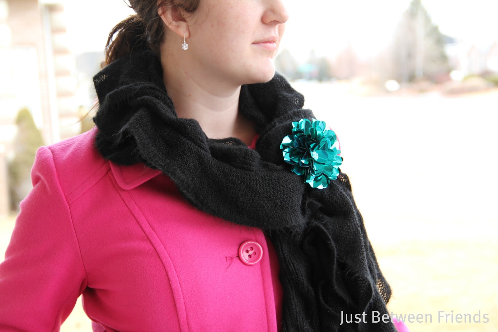 Just Between Friends Sequin Flower Tutorial