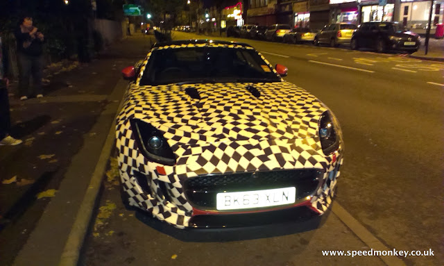 Jaguar F-Type Coupe spy shots