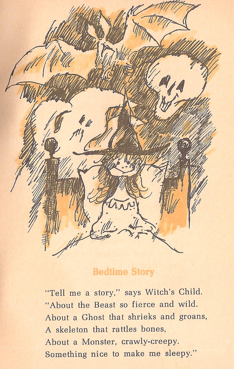 The Haunted Closet Spooky Rhymes and Riddles (Lilian Moore, 1972)