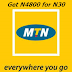 Will you Rock this Latest MTN Daily N4800 Worth of Call Credit for only N30?