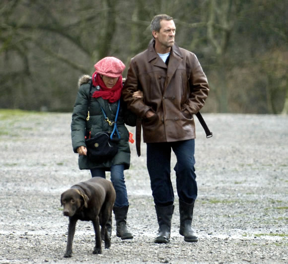 Hugh Laurie with his Wife Photos Global Celebrities Blog