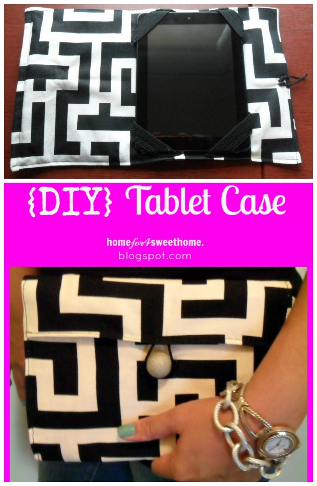 diy tablet sleeve