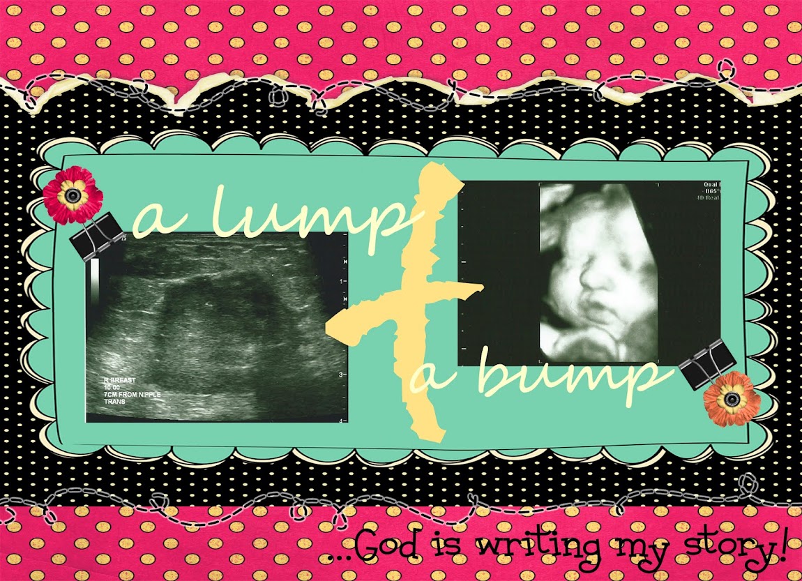 a lump and a bump