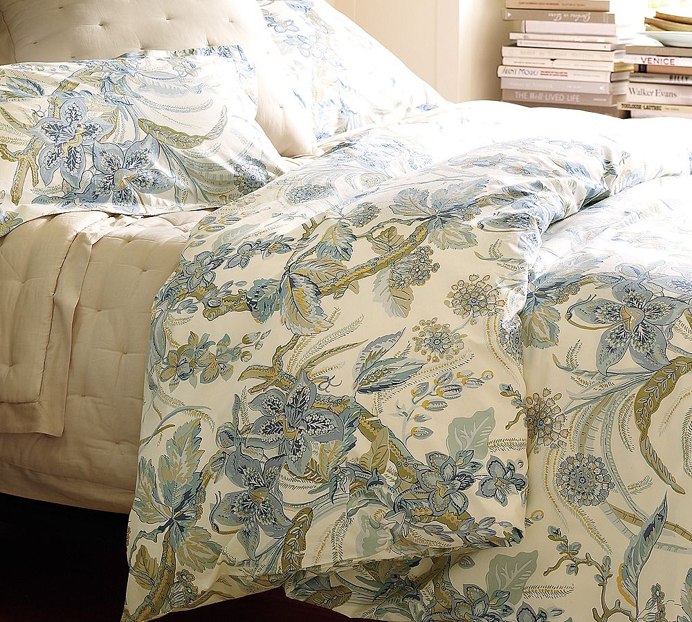 Harlands Organic Furnishings Home Organic bed linen at Pottery Barn