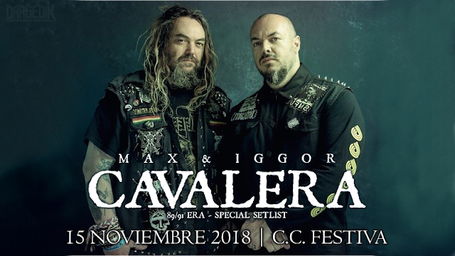 Max & Iggor Cavalera en Lima
