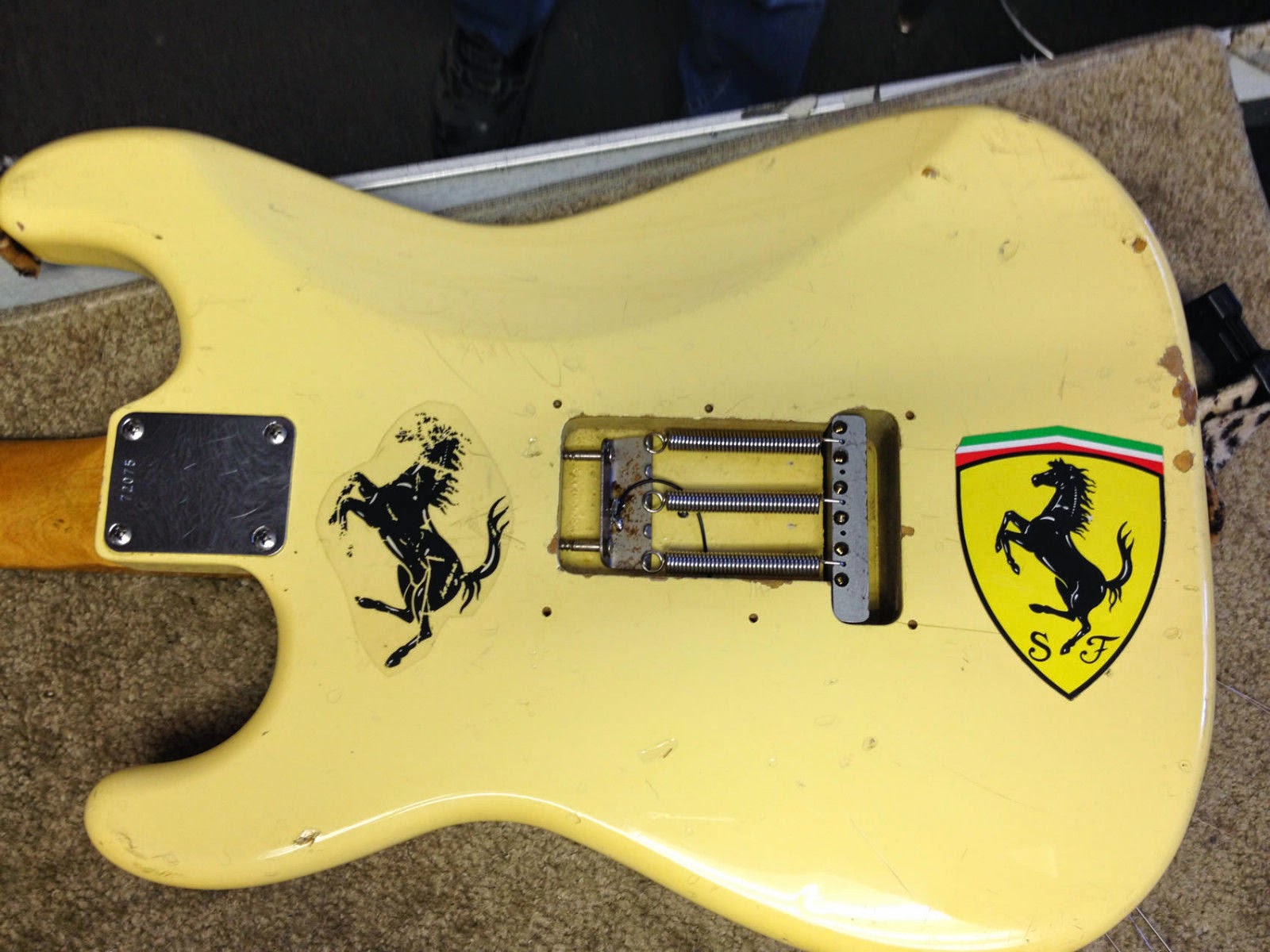 Guitar Collector Alert Yngwie Owned 1966 White Strat Stratocaster