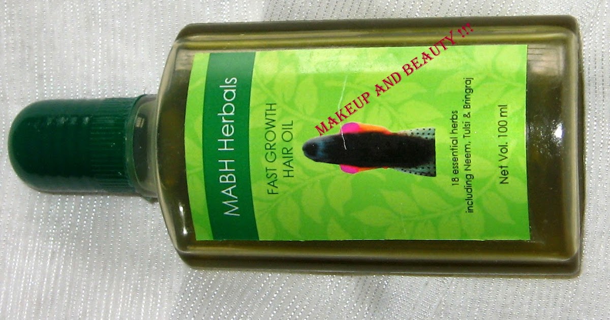 Makeup and beauty !!!: Review of MABH Herbals hair growth oil:-