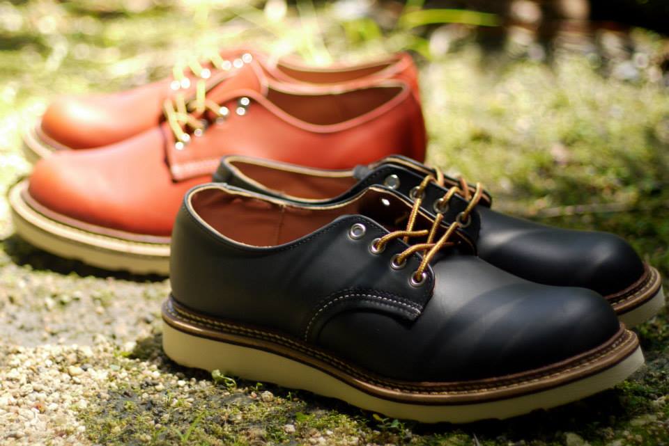 red wing work oxford