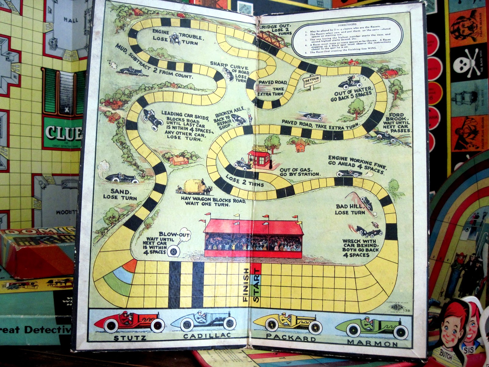 Tracy's Toys (and Some Other Stuff) Antique Automobile Game