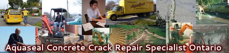 Aquaseal Basement Foundation Concrete Crack Repair Specialist Ontario