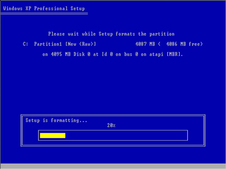 Tutorial windows xp operating system installation steps with ppt
