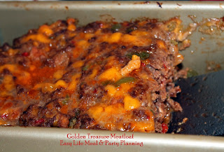 Golden Treasure Meatloaf - Easy Life meal & Party Planning