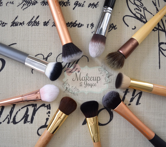 synthetic buffing foundation brushes review