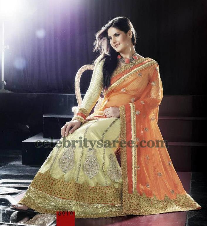 Zarine Khan Full Sleeves Blouse Saree Blouse Patterns