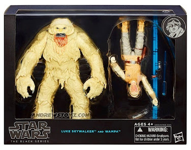 ¡EXCLUSIVO! Star Wars Black Series 6" Luke Skywalker with Wampa Deluxe Action Figure Set PRE-ORDER