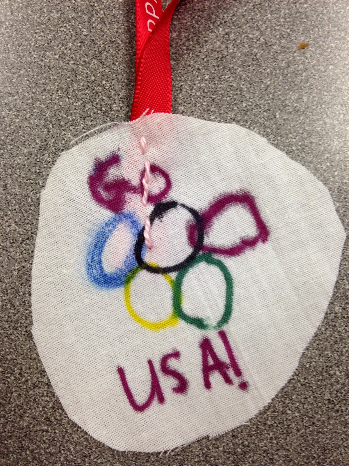 Sewing School Olympic Inspired Medals