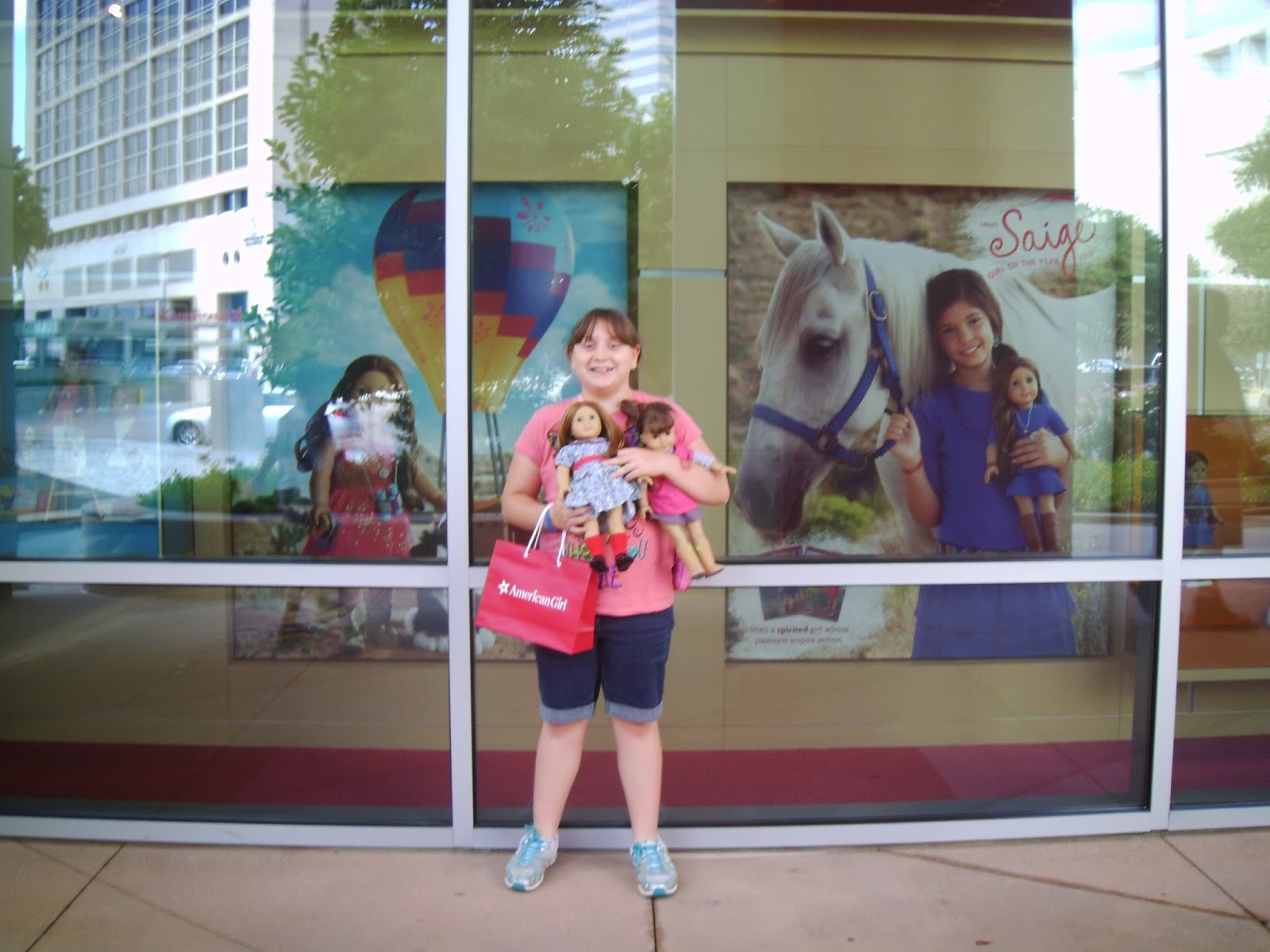 AmericanGirl01 My Trip To American Girl Doll Store Dallas ( Part 6 )