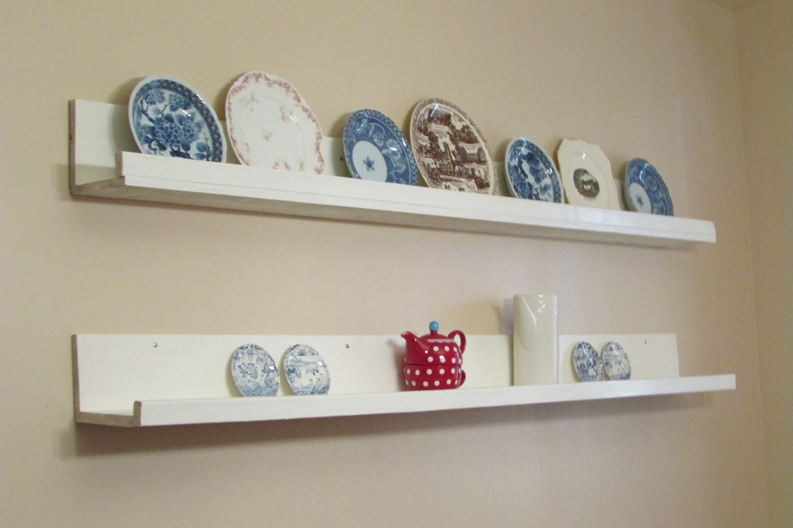 The Petersen Project DIY Plate Shelves