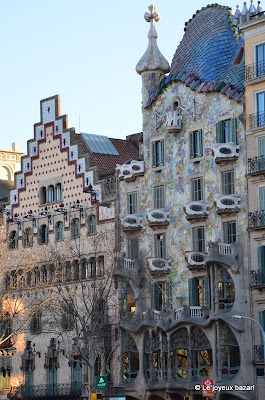 Barcelone  -maison Gaudi