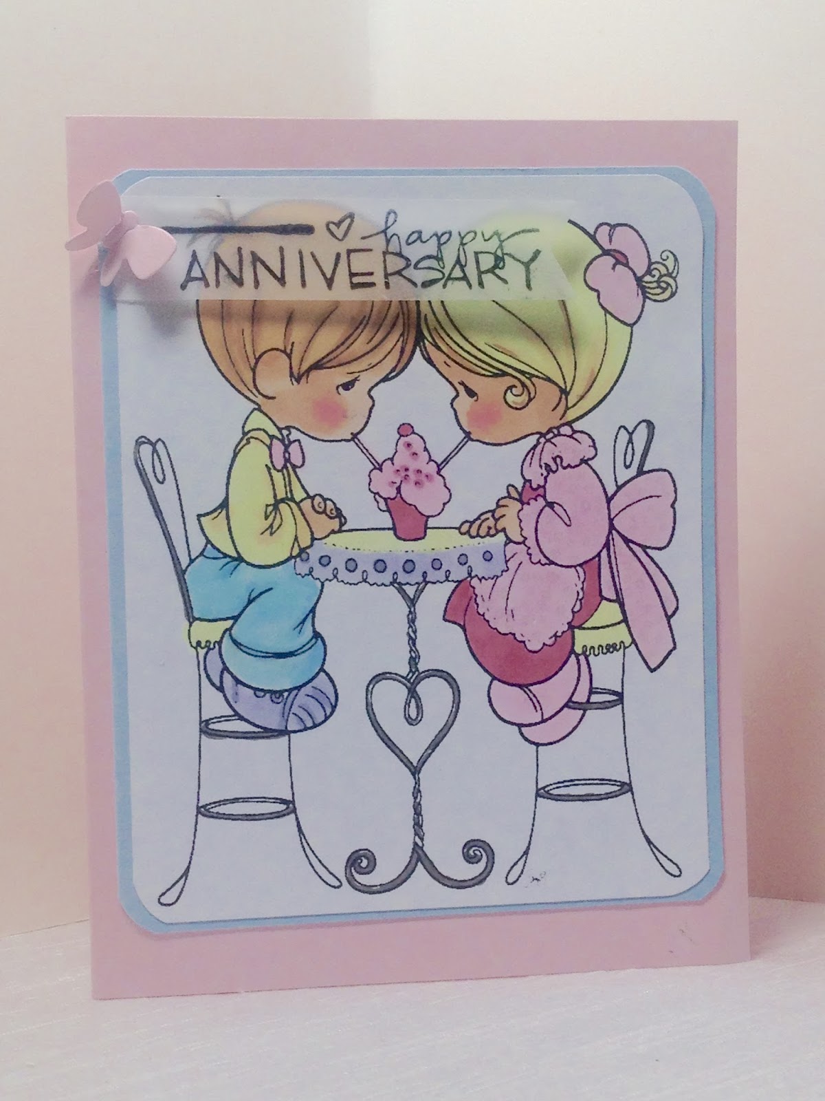 amys creative pursuits a precious moments anniversary card personal anniversary cards