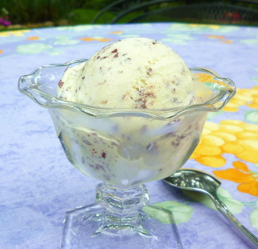For Love of the Table Fresh Mint Chocolate Chip Ice Cream