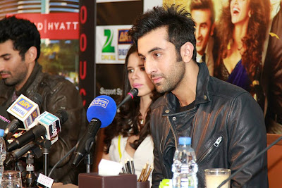 Ranbir Kapoor & others at  YJHD promotions 